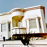 old window of Villa in United Arab Emirates